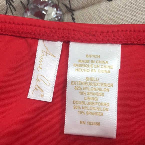 💥 Anne Cole Live in Color Alex Side Tie Bottom - Picture 6 of 8